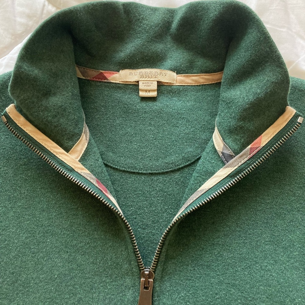 Burberry Half-zipped Sweater